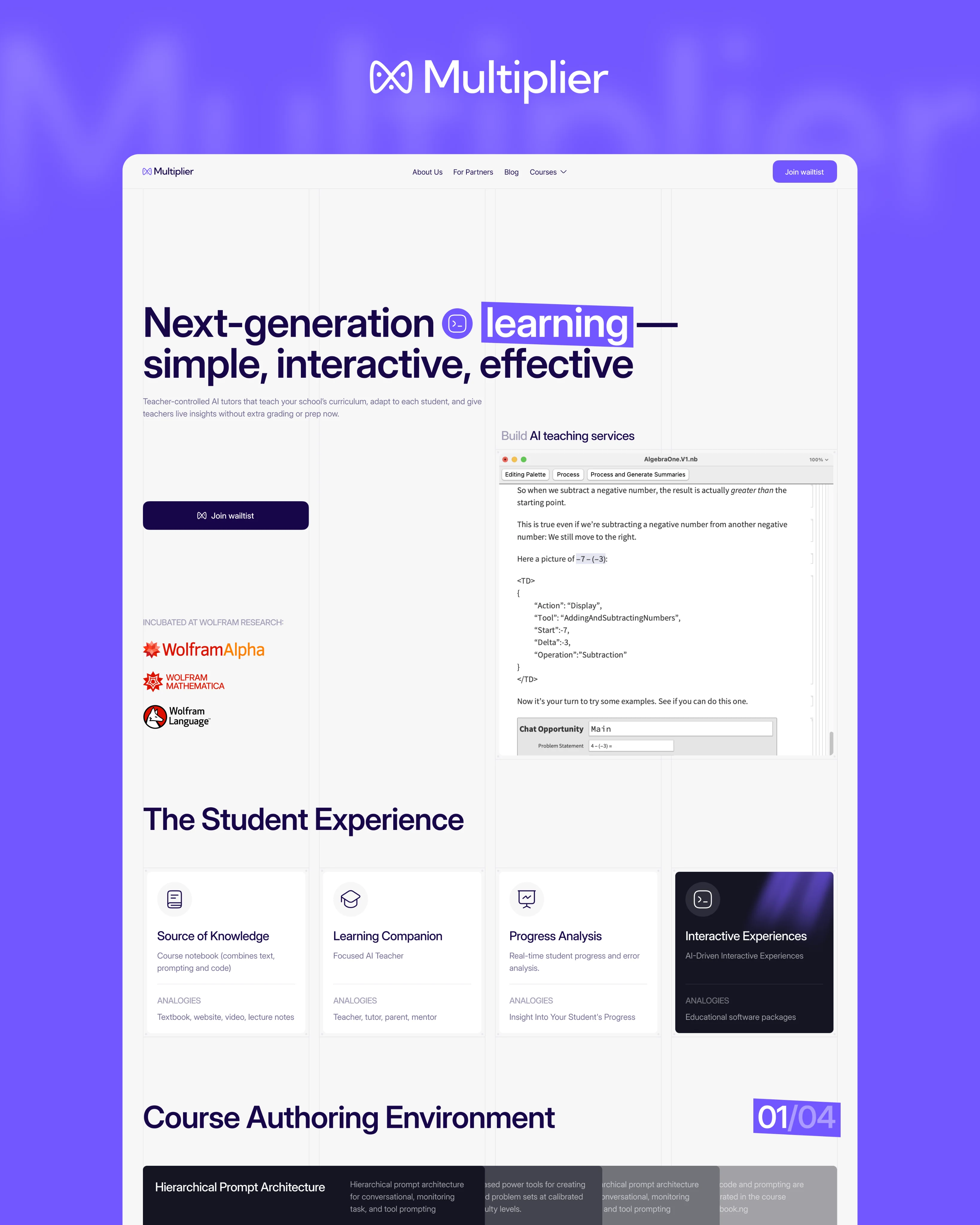 Project showcase