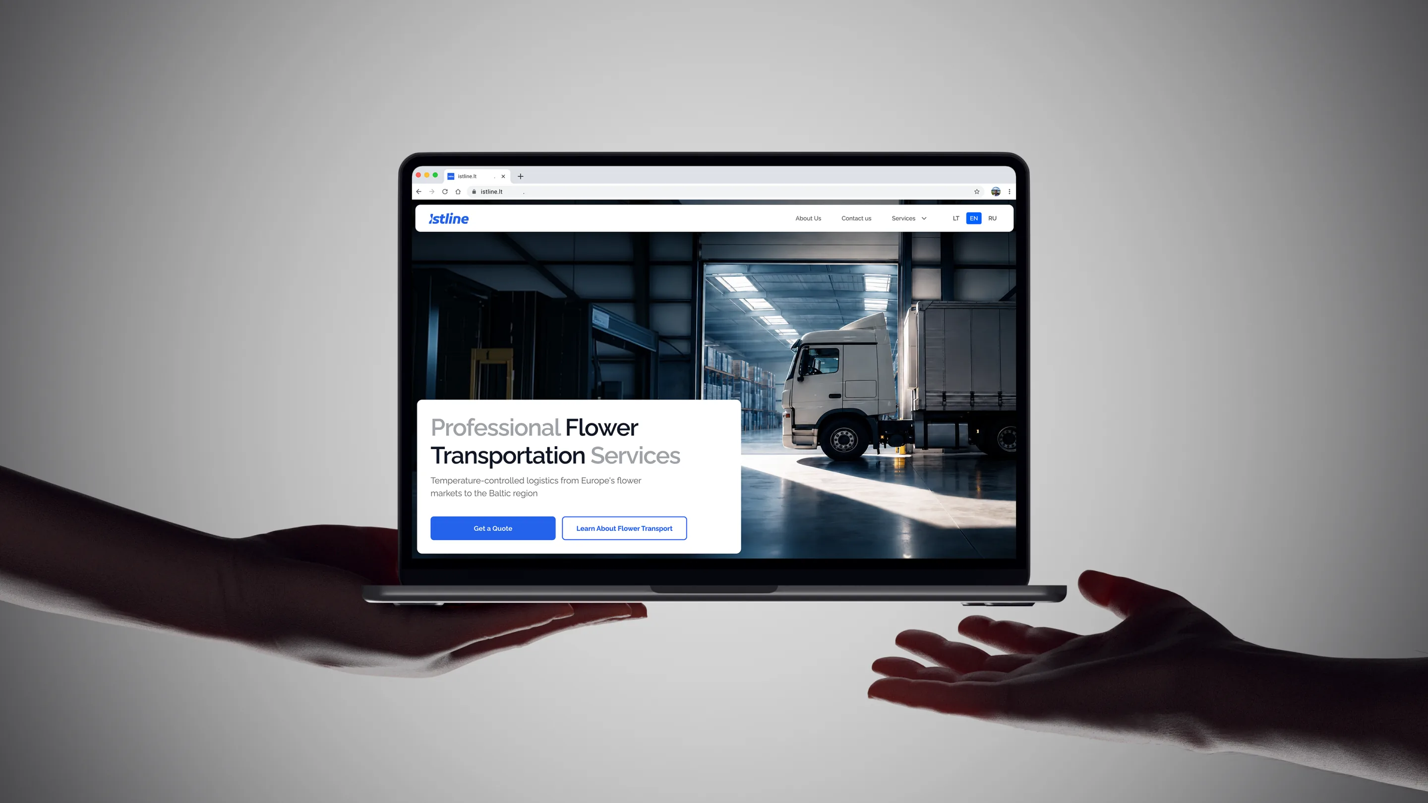 Istline homepage preview