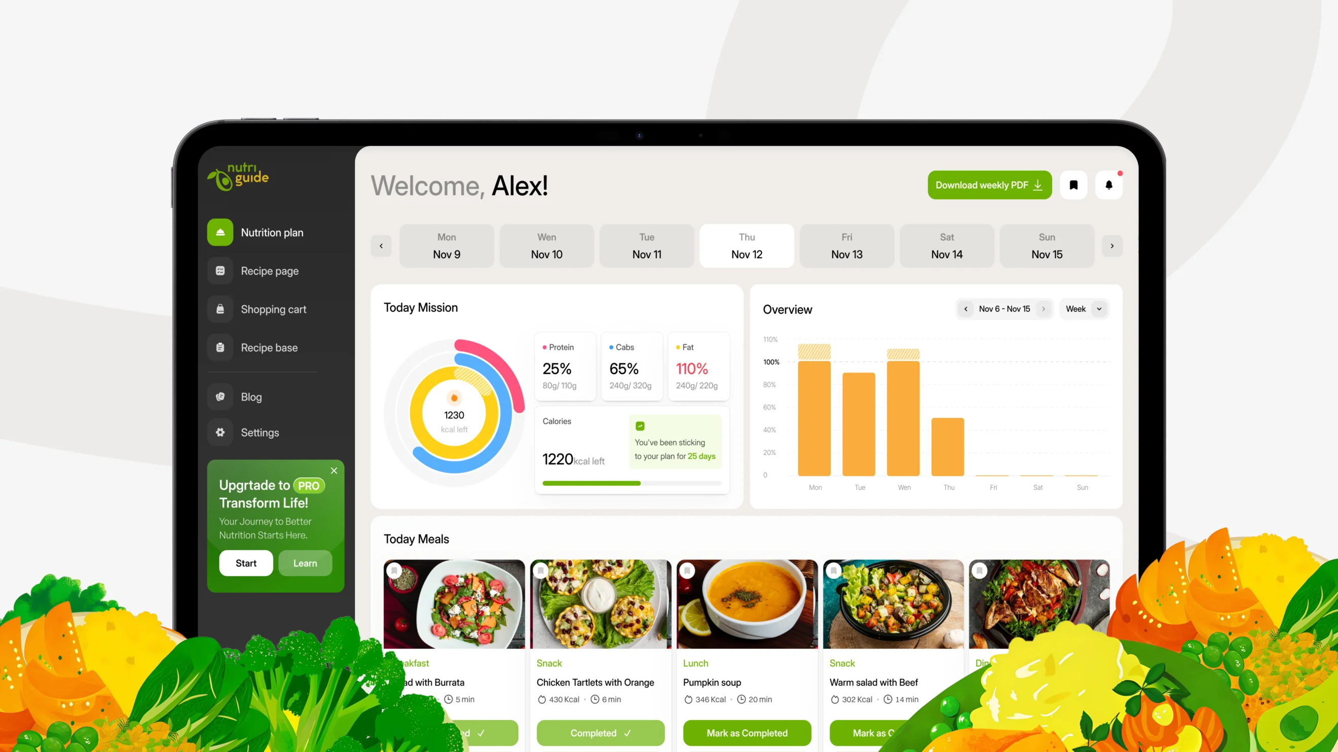NutriGuide preview
