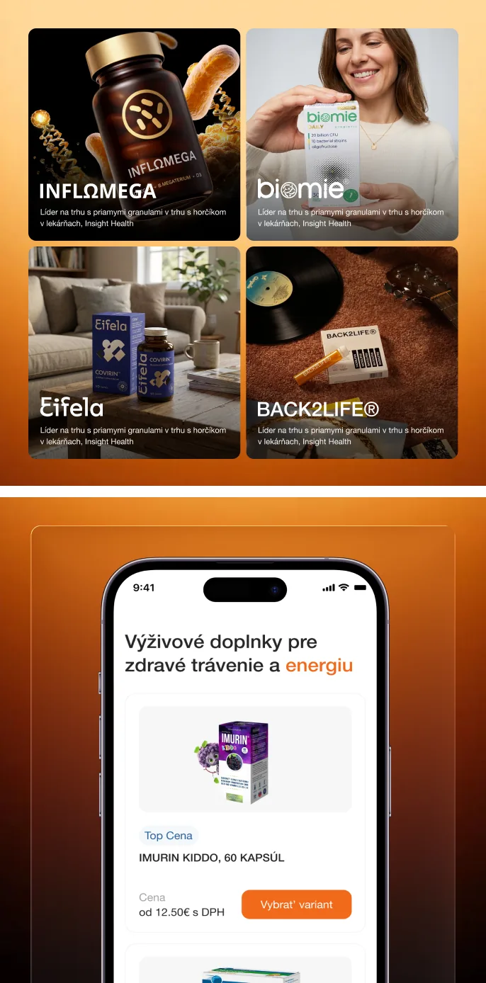VOLMI brand overview and mobile category browsing