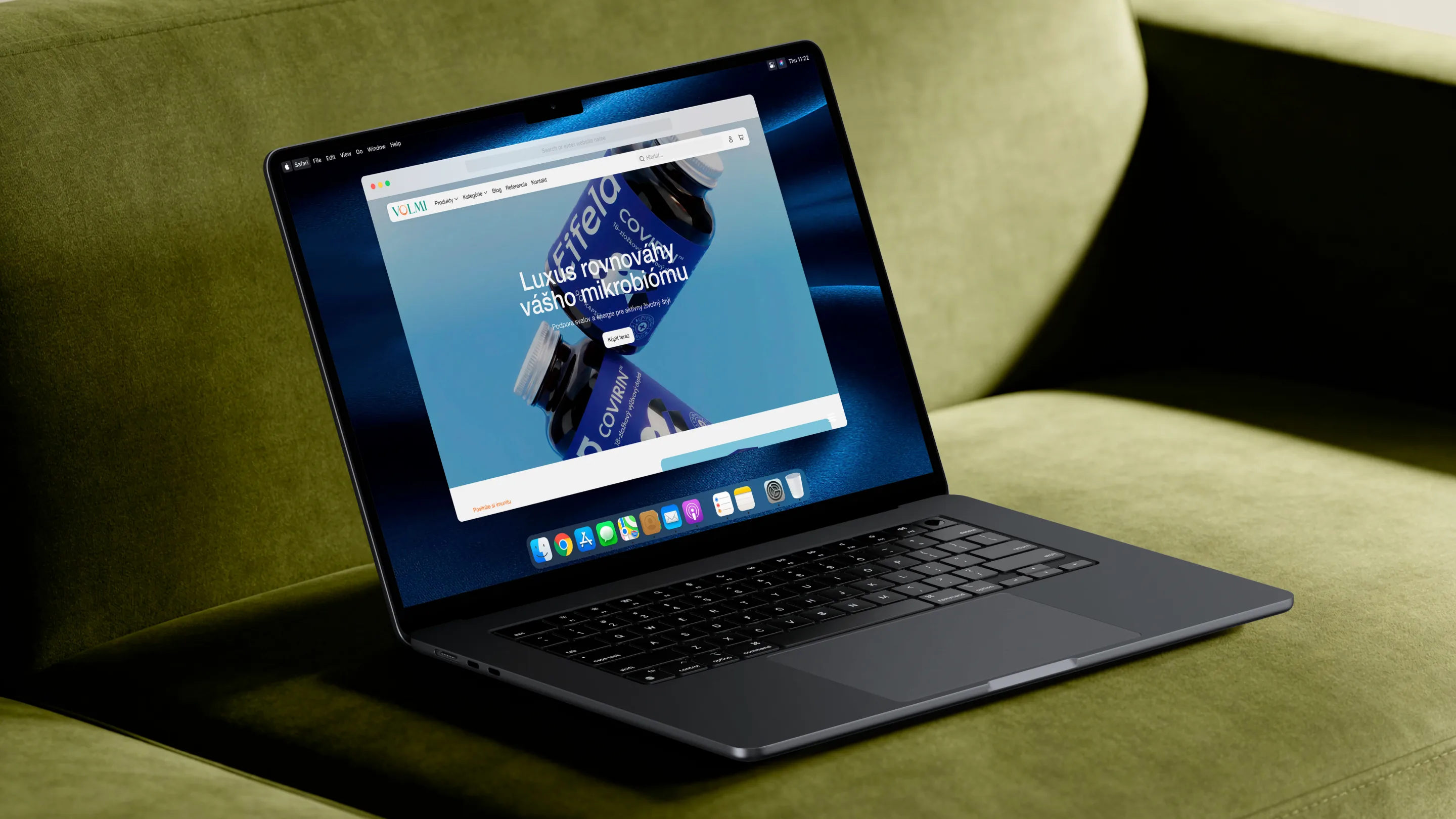 VOLMI homepage preview