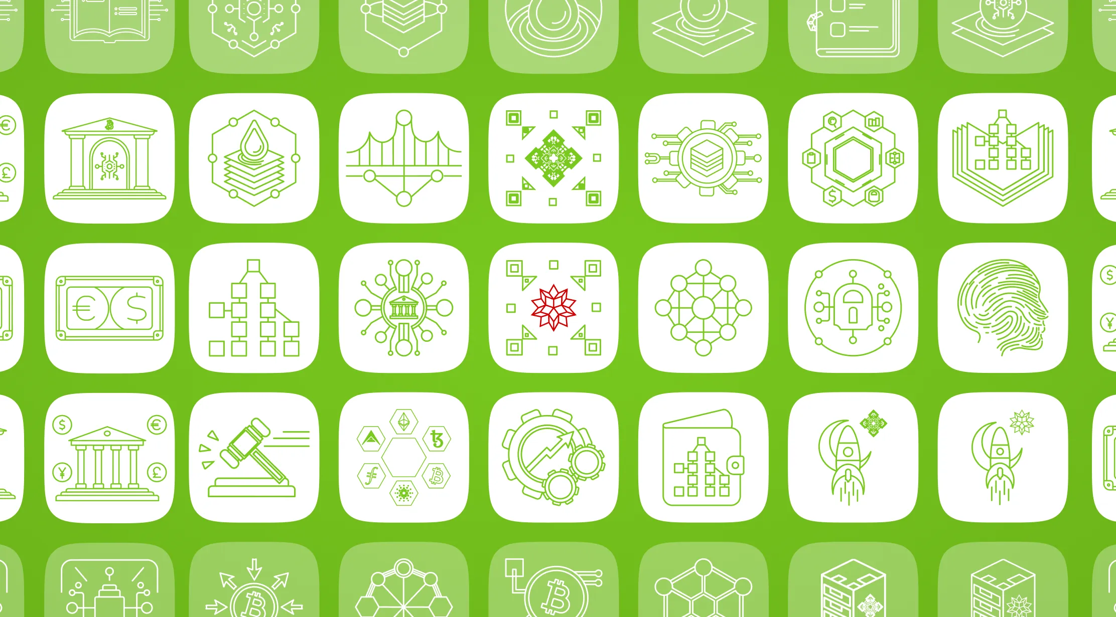 WBL Icons Set for Wolfram Blockchain Labs